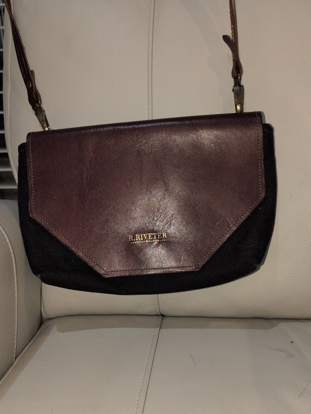 R.Riveter "Patton" 3 In 1 Crossbody Made In America RR044